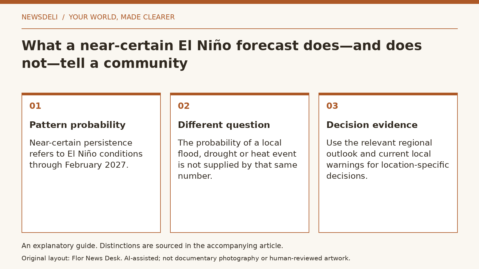 Explanatory diagram: Pattern probability; Different question; Decision evidence.