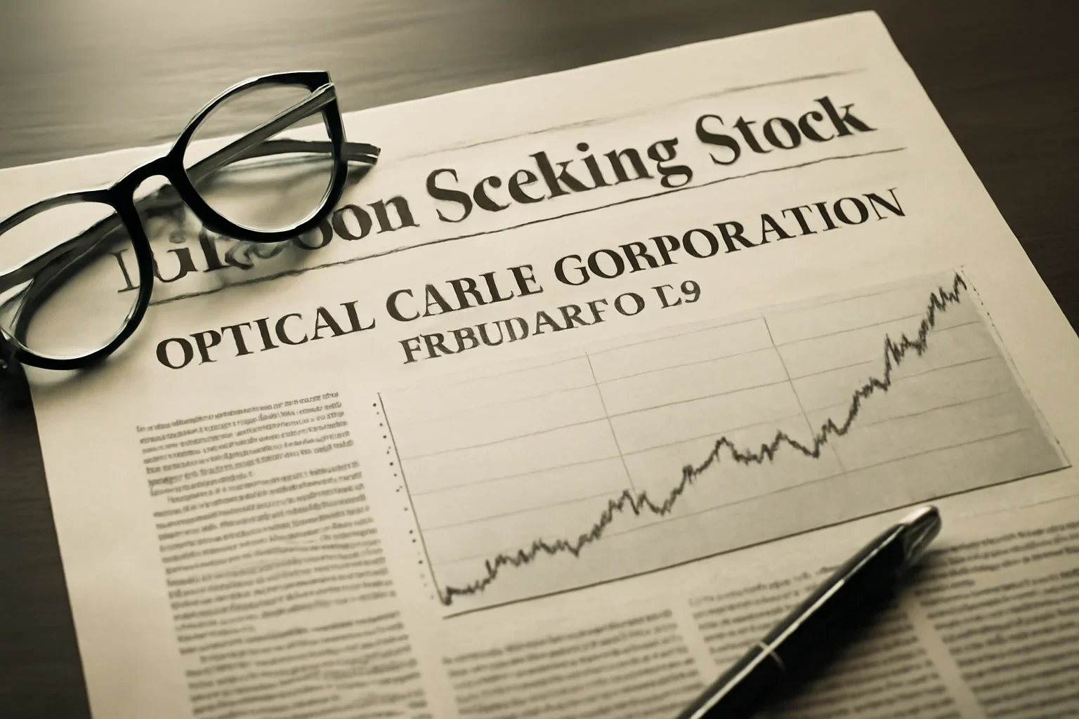 Editorial lead image for the article attention seeking stock: optical cable corporation (nasdaq: occ)