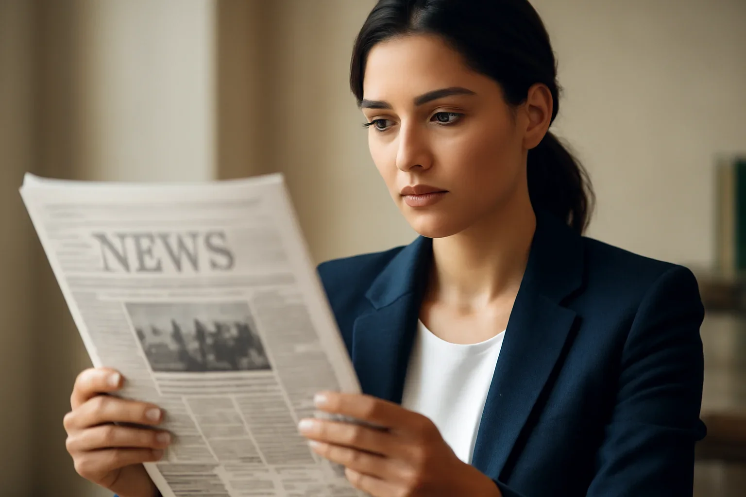 Editorial lead image for the article how to spot a trustworthy news source