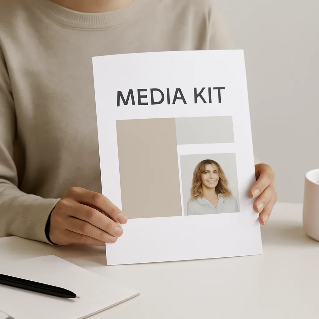 Supporting editorial image for the article what makes a good media kit?