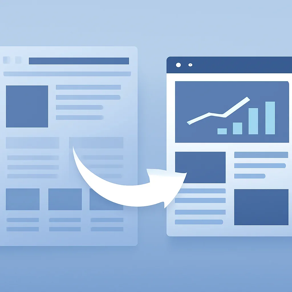 Editorial bridge from the business news archives archive into updated topic pages