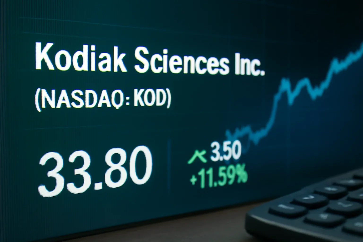 Editorial lead image for the article stock news recap: kodiak sciences inc. (nasdaq: kod)